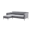 Schlafsofa 3-Sitzer Ecke mit Halbinsel aus Stoff Venus 3L Modell