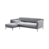 Schlafsofa 3-Sitzer Ecke mit Halbinsel aus Stoff Venus 3L Eigenschaften
