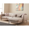 Schlafsofa 3-Sitzer-Ecke mit rechter Halbinsel aus Stoff  Venus 3R Lagerbestand