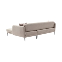 Schlafsofa 3-Sitzer-Ecke mit rechter Halbinsel aus Stoff  Venus 3R 