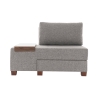 Sessel Bett Chaiselongue klappbar links aus Leinen Betty Left Preis