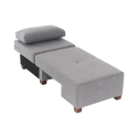Sessel Bett Chaiselongue klappbar links aus Leinen Betty Left Kauf