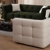 Sofa 3-Sitzer modern Bouclé mit Kissen 235cm Cady Rabatte