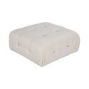 Fußstütze weiß Bouclè 95x95cm Bubble PB Verkauf
