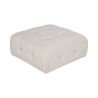 Fußstütze weiß Bouclè 95x95cm Bubble PB Verkauf