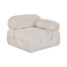 Eckmodul rechts für das Bouclé-Sofa Bubble 1RB Verkauf