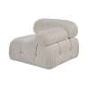 Eckmodul rechts für das Bouclé-Sofa Bubble 1RB Rabatte