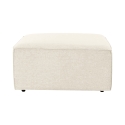 Hocker quadratisch modern aus Leinen 85x85cm Fora P Angebot