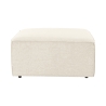 Hocker quadratisch modern aus Leinen 85x85cm Fora P Angebot