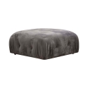 Fußhocker aus Samt 95x95cm Bubble PV Angebot