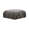 Fußhocker aus Samt 95x95cm Bubble PV Angebot
