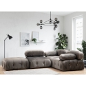 Fußhocker aus Samt 95x95cm Bubble PV Verkauf