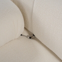 Modulares Sofa 4-Sitzer aus weißem Bouclé Bubble 3SB Kosten