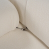 Modulares Sofa 4-Sitzer aus weißem Bouclé Bubble 3SB Kosten