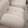 Modulsofa 4-Sitzer mit Fußhocker aus Stoff Bubble 3SP Katalog