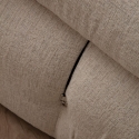 Modulsofa 4-Sitzer mit Fußhocker aus Stoff Bubble 3SP Lagerbestand
