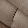 Modulsofa 4-Sitzer mit Fußhocker aus Stoff Bubble 3SP Lagerbestand