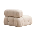 Modulsofa 4-Sitzer mit Fußhocker aus Stoff Bubble 3SP Eigenschaften