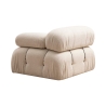 Modulsofa 4-Sitzer mit Fußhocker aus Stoff Bubble 3SP Preis