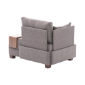 Sessel Chaiselongue modern mit integriertem Tablett Fly Left Auswahl