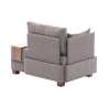 Sessel Chaiselongue modern mit integriertem Tablett Fly Left Auswahl