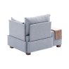 Sessel Chaiselongue aus Stoff mit integriertem Tablett Fly Right 
