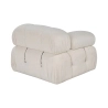 Eckmodul links für Bouclé-Sofa Bubble 1LB Auswahl