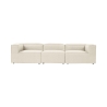 Sofa 4-Sitzer modern modular aus Leinen Fora 4 Sales