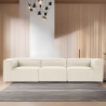 Sofa 4-Sitzer modern modular aus Leinen Fora 4 Angebot