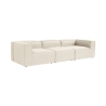 Sofa 4-Sitzer modern modular aus Leinen Fora 4 Verkauf