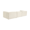 Sofa 4-Sitzer modern modular aus Leinen Fora 4 Katalog