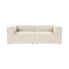 Sofa 2-Sitzer modern modular aus Leinen Fora 2 Sales