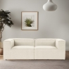 Sofa 2-Sitzer modern modular aus Leinen Fora 2 Angebot