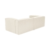 Sofa 2-Sitzer modern modular aus Leinen Fora 2 Katalog