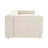 Sofa 2-Sitzer modern modular aus Leinen Fora 2 Lagerbestand