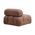 Mittleres Modul für Sektionssofa aus Stoff Bubble 1 Angebot