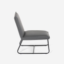 Stuhl Sessel gepolstert modern fürs Wohnzimmer und Büro aus Kunstleder Lova Angebot
