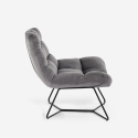Sessel Wohnzimmer modern aus Samt Design Karu  Sales