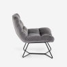 Sessel Wohnzimmer modern aus Samt Design Karu  Sales