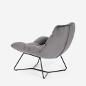 Sessel Wohnzimmer modern aus Samt Design Karu  Rabatte