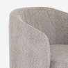 Sessel modern Stoff Bouclè Wohnzimmer drehbar Orav Angebot