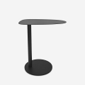 Beistelltisch fürs Wohnzimmer niedrig schwarz zeitgenössisches Design Javel Aktion