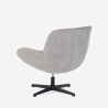 Sessel drehbar elegant aus Bouclé-Stoff fürs Wohnzimmer Büro Lehm Rabatte