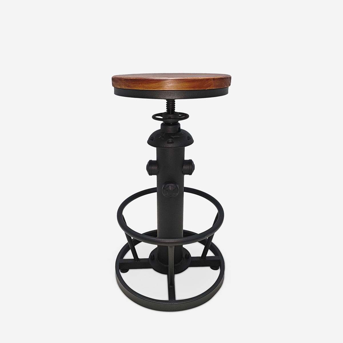Barhocker verstellbar im Vintage-Stil mit Fußstütze Ziblo Aktion Barhocker verstellbar im Vintage-Stil mit Fußstütze Ziblo Aktion