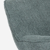 Sessel Wohnzimmer Büro modern drehbar aus Stoff Bouclé Konn Angebot