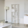 Büro-Wohnzimmer-Bücherregal aus Holz modern weiß Kajes Verkauf