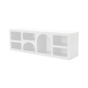 Design-TV-Lowboard Lorin, Weiß, 160x40cm, mit 7 Fächern Katalog