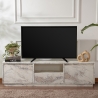 Stand-TV-Möbel mit 3 Klapptüren 160x29cm Vanguard Verkauf