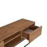 Moderner Industrie-TV-Schrank 140x40x50cm aus Holz und Metall Rodez Sales