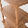 Raca Konsolentisch für Wohnzimmer und Eingangsbereich, 150x35x75cm, natürliches Holz Angebot